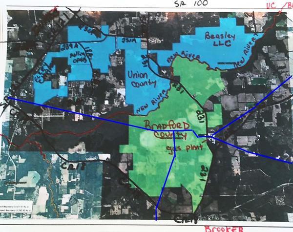 FGT drawn on HPS II annotated map