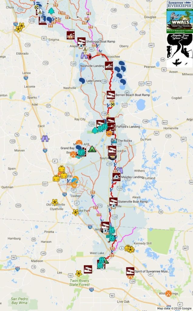 1093×1760 Landings, ARWT, in Alapaha River Water Trail, by John S