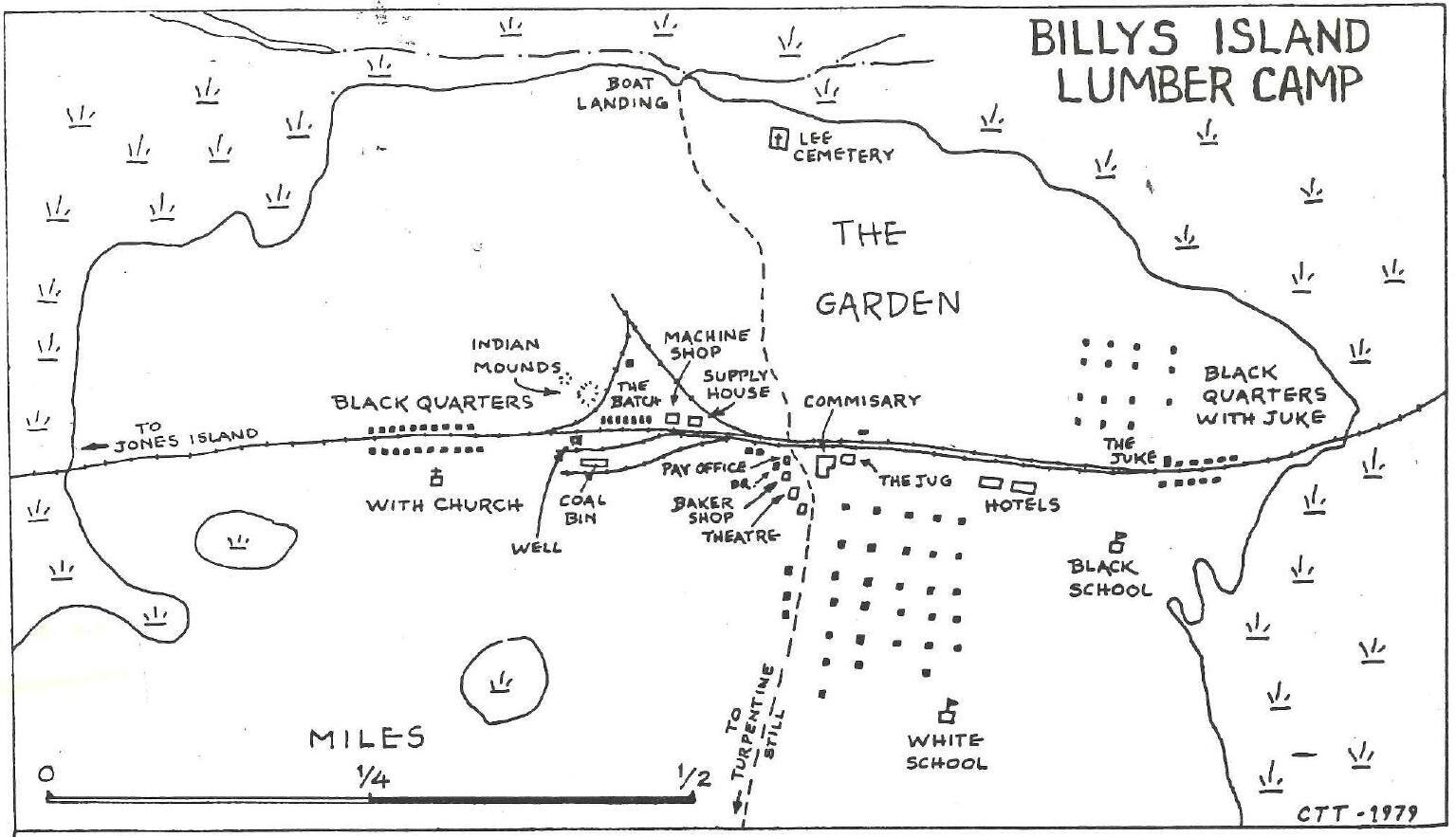 Billys Island Lumber Camp --CTT 1979