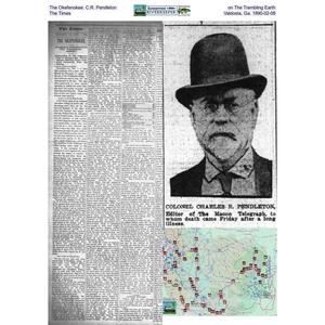 [The Okefenokee: C.R. Pendleton on The Trembling Earth, The Times, Valdosta, Ga. 1890-02-08]