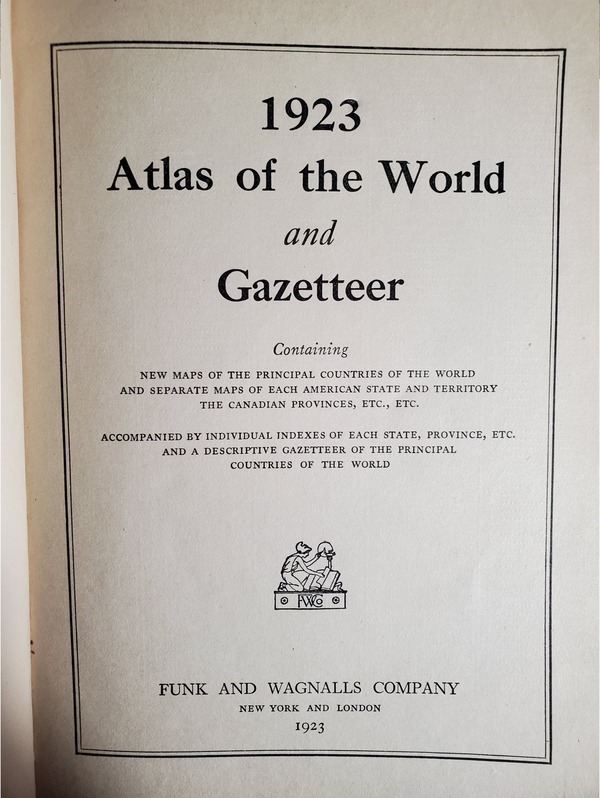 Funk and Wagnalls Company, New York and London, 1923