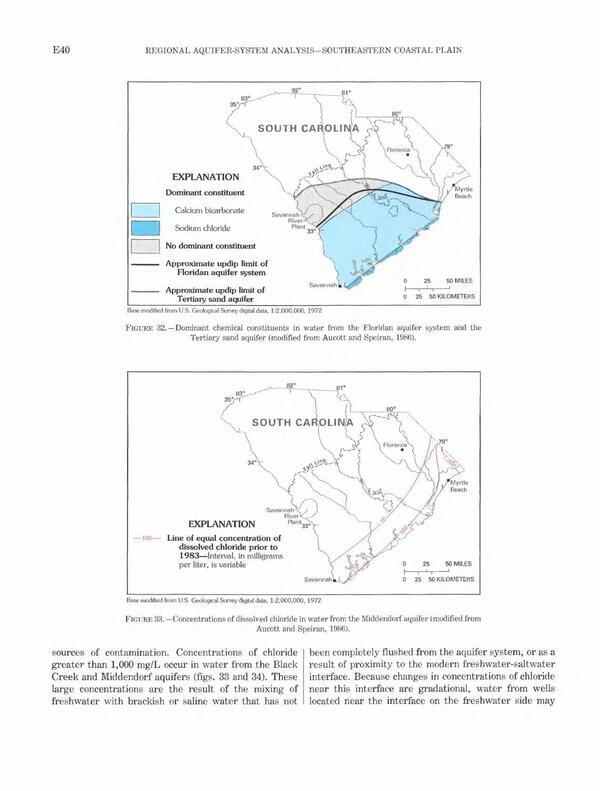 Figure 32. Dominant chemical constituents in water..., 1996-01-01, --Walter R. Aucott, USGS PROFESSIONAL PAPER 1410-E