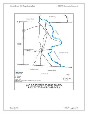 [Map D-7 Protected River Corridors]