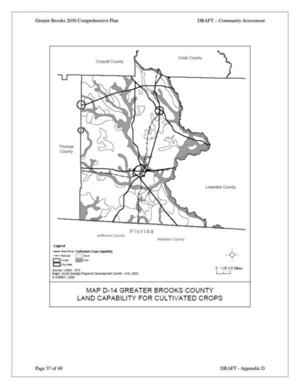 [Map D-14 Capability for Cultivated Crops]