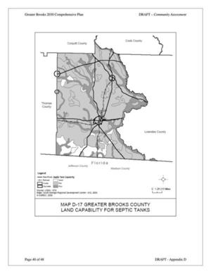 [Map D-17 Land Capability for Septic Tanks]