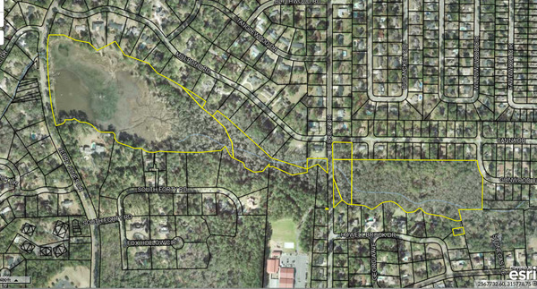 [Valdosta City property, Berkeley Drive, Two Mile Branch --Lowndes County Tax Assessors]