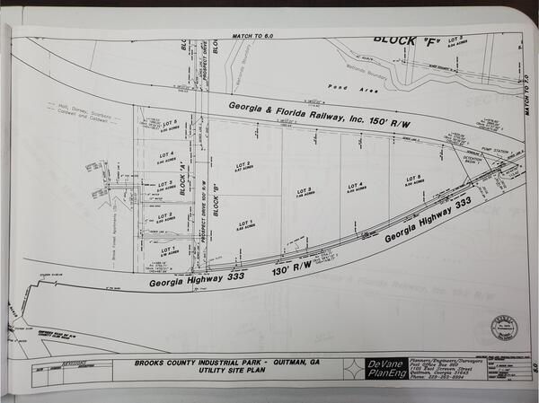 [Utility Site Plan north]