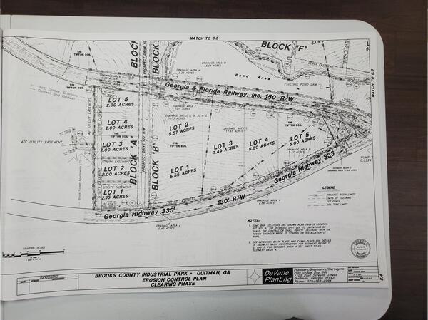 [Erosion Control Plan Clearing Phase north]