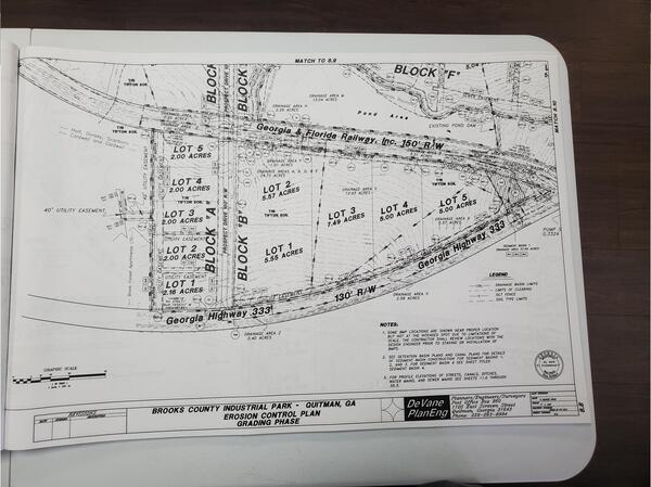 [Erosion Control Plan Grading Phase north]