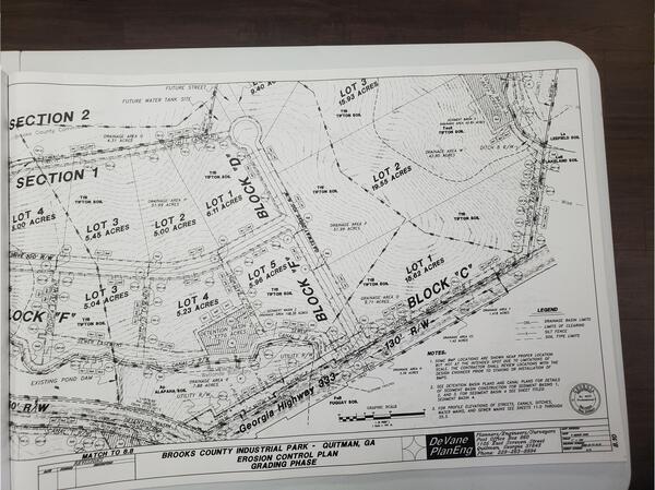 Erosion Control Plan Grading Phase south