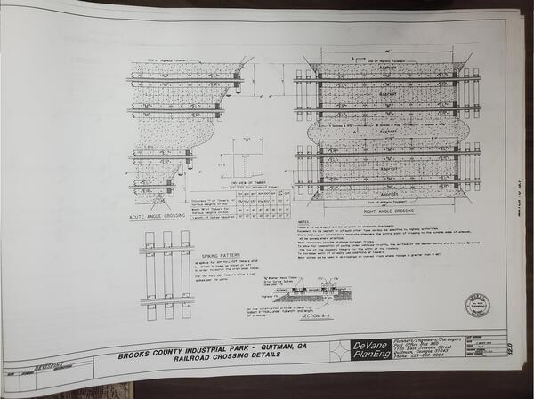 [Railroad Crossing Details]