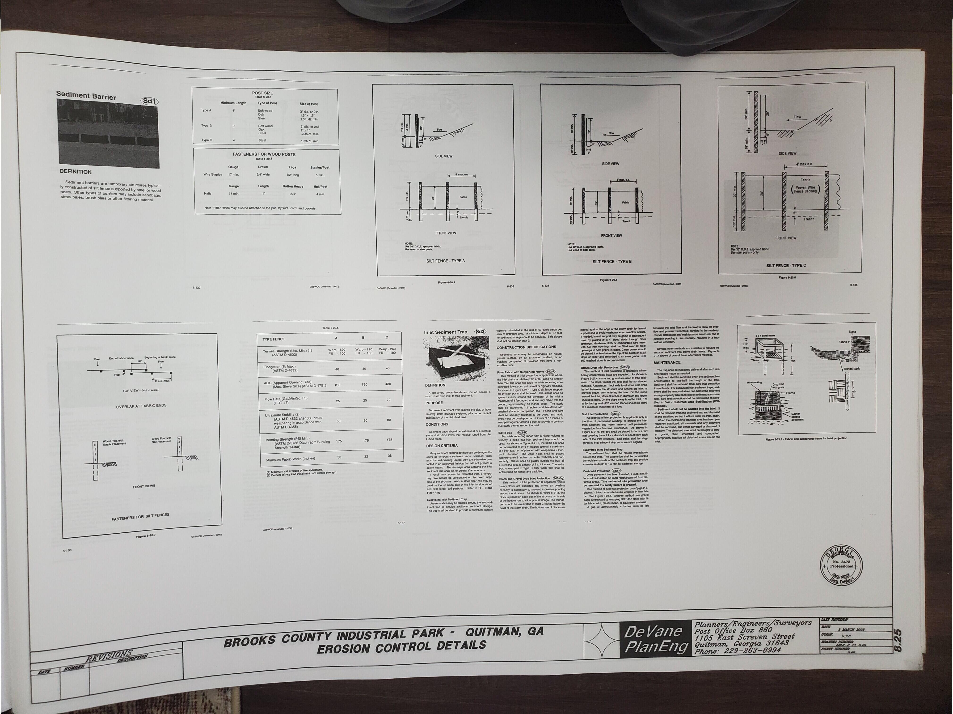 Erosion Control Details