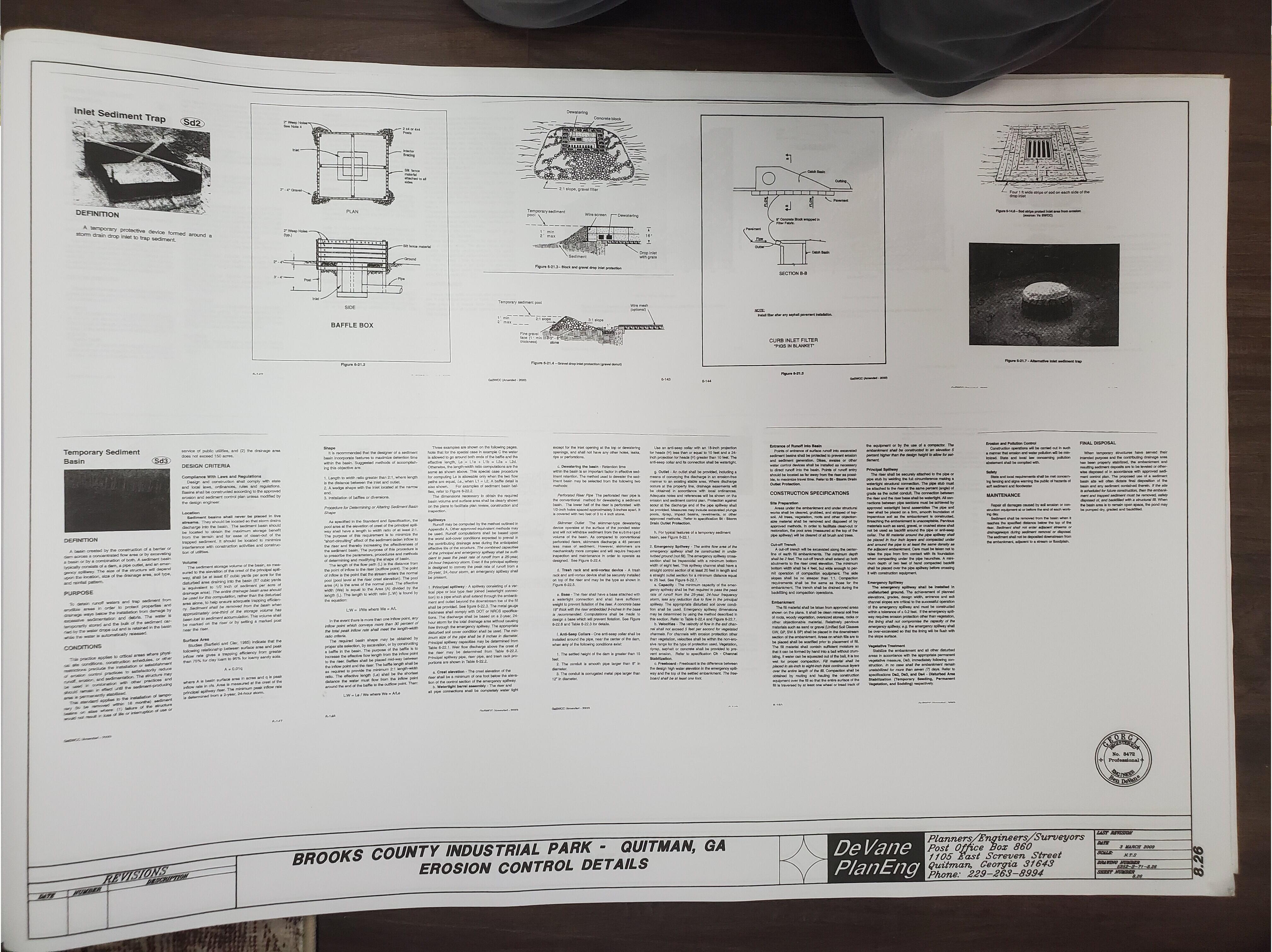 Erosion Control Details