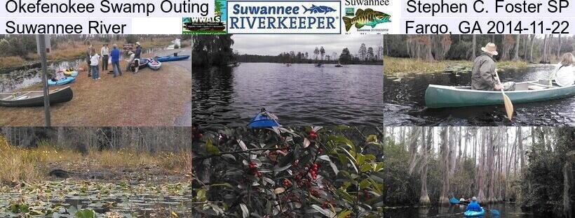 Okefenokee Swamp Outing, Stephen C. Foster SP, Suwannee River, Fargo, GA 2014-11-22