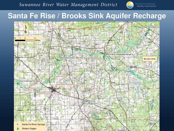 Santa Fe Rise / Brooks Sink Aquifer Recharge