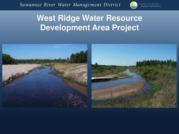 West Ridge Water Resource Development Area Project