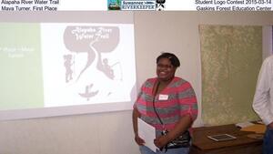 [Alapaha River Water Trail, Student Logo Contest 2015-03-14, Maya Turner, First Place, Gaskins Forest Education Center]