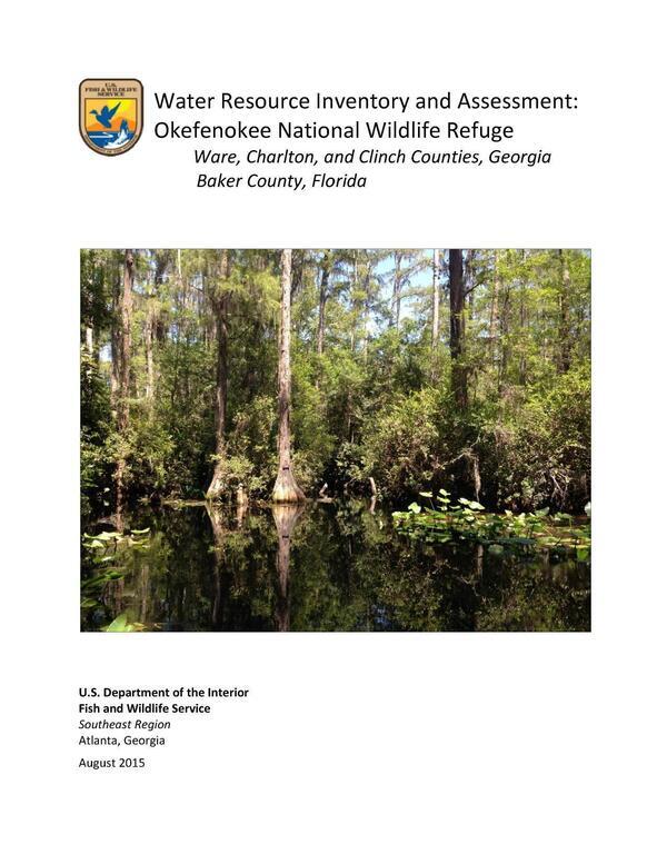 [Water Resource Inventory and Assessment: Okefenokee National Wildlife Refuge, USFWS, August 2015]