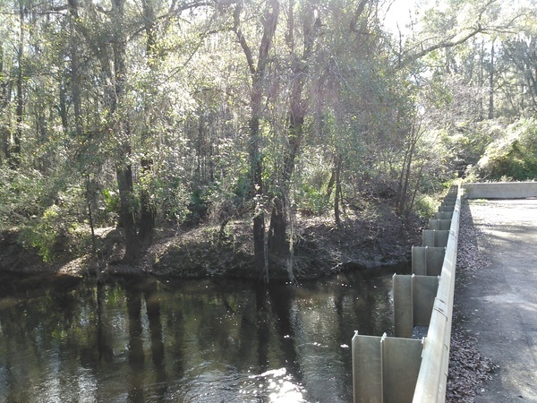 Southeast bank from the bridge