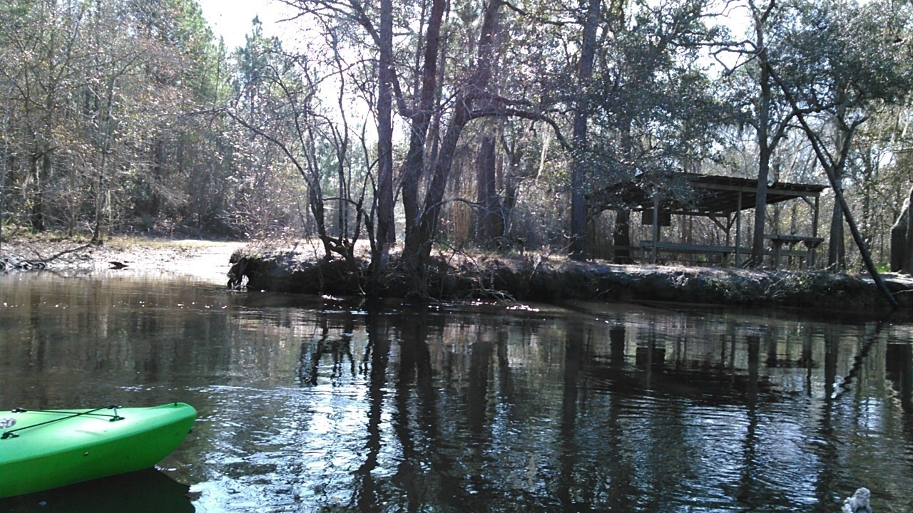 Shelter at Unnamed Road, 2.4 miles S of CR 38 on Coffee Road from 31.2668171, -83.0378647