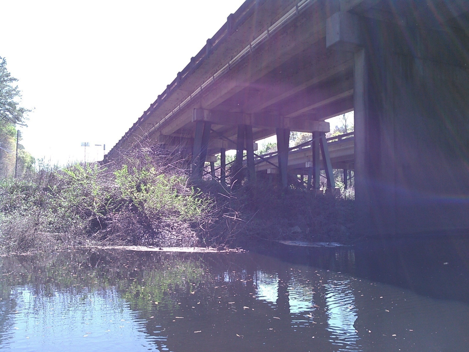 Embankment east, US 41 bridge