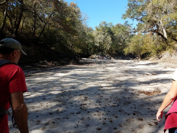 [Crowd at the Dead River confluence, 30.5840348, -83.0501771]