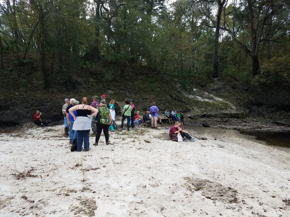 Lunch break at the Dead River, 30.5839646, -83.0511557