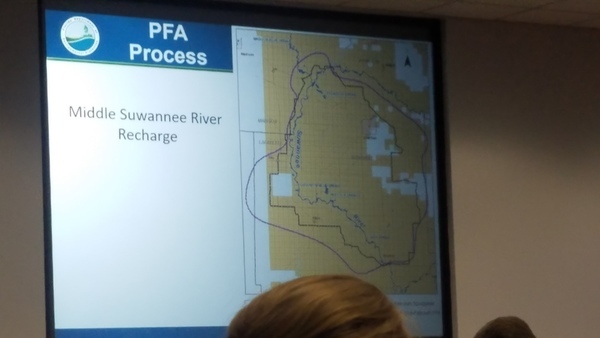 PFA Process Middle Suwannee River Recharge