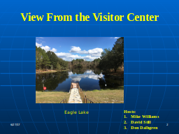 View From the Visitor Center