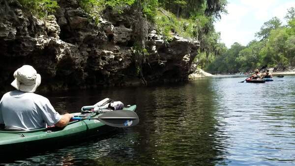 Movie: Dan Coleman by the caves, 2017:05:20 12:48:03, 30.3820000, -82.8907000 --jsq for WWALS