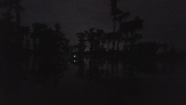 Something lighted that way lies