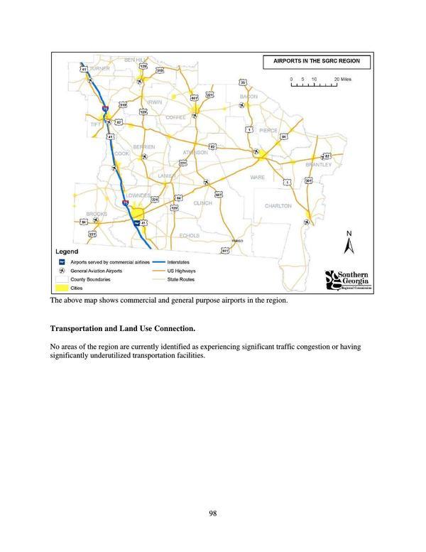 Page 98: Airports Map