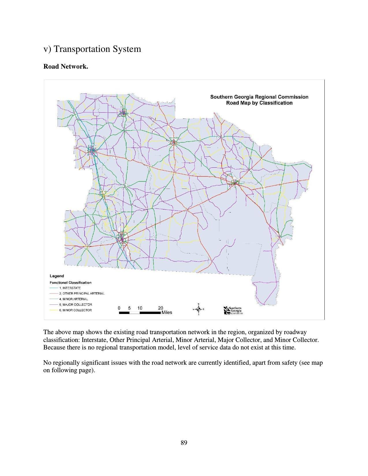 Page 89: Road Network Map