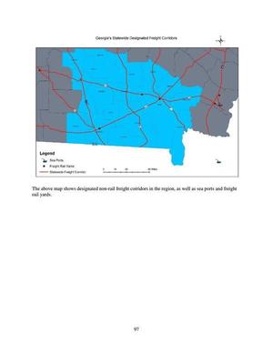 [Page 97: GA Statewide Designated Freight Corridors Map]