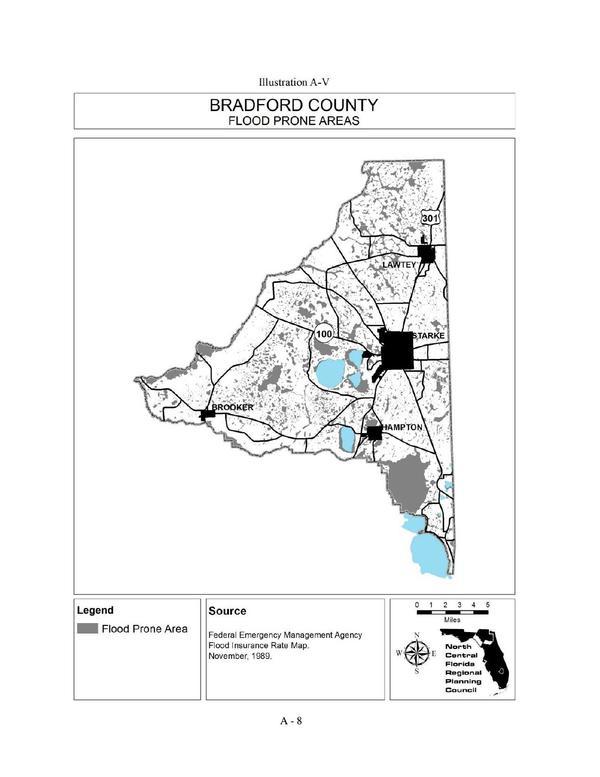 Illustration A-V FLOOD PRONE AREAS