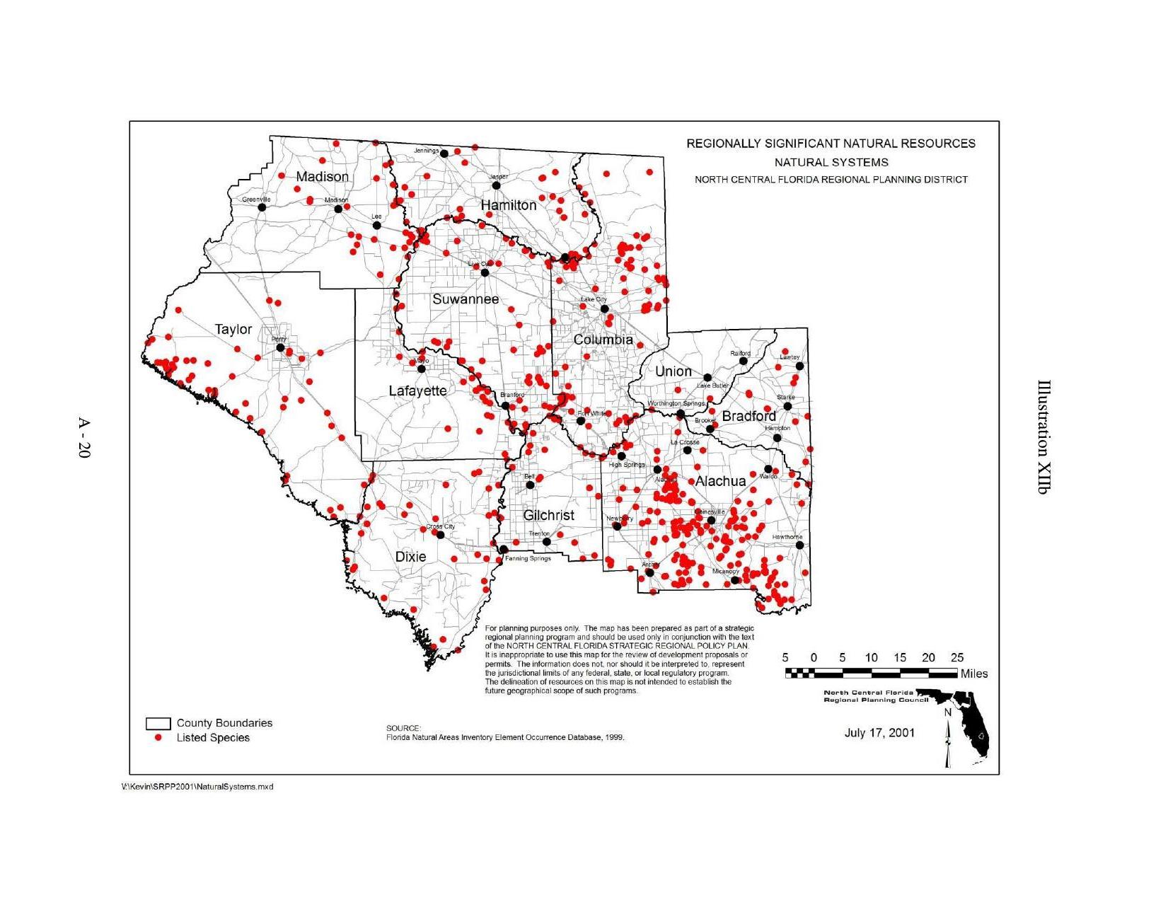 Illustration XIIb Natural Systems, Regionally Significant Natural Resources