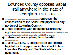 Lowndes County resolution