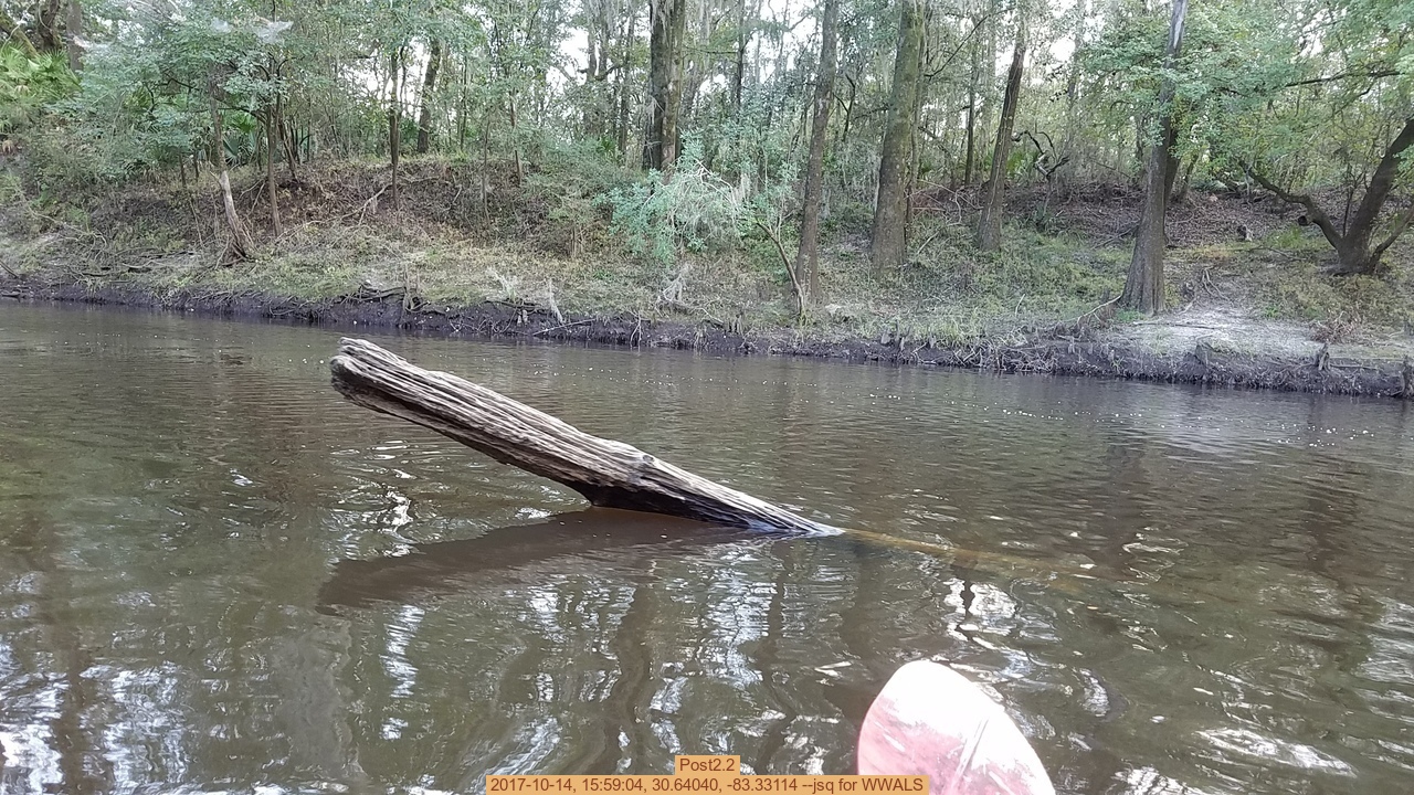 Post2.2, 2017-10-14, 15:59:04, 30.64040, -83.33114 --jsq for WWALS