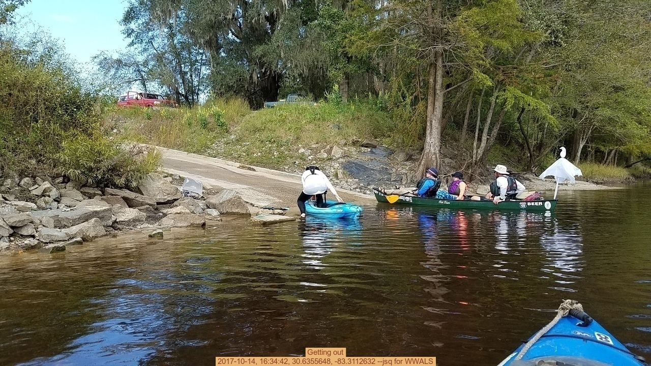 Getting out, 2017-10-14, 16:34:42, 30.6355648, -83.3112632 --jsq for WWALS