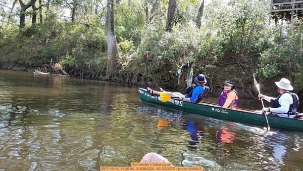 Somebody's following us, 2017-10-14, 13:26:06, 30.6364226, -83.3523375 --jsq for WWALS