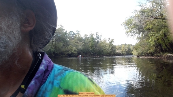 Here comes one, 2017-10-14, 13:47:48, 30.6325000, -83.3450000 --jsq for WWALS