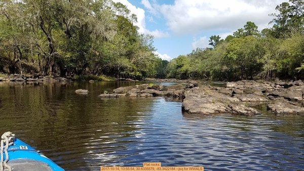 Flat rocks, 2017-10-14, 13:55:54, 30.6335579, -83.3422184 --jsq for WWALS