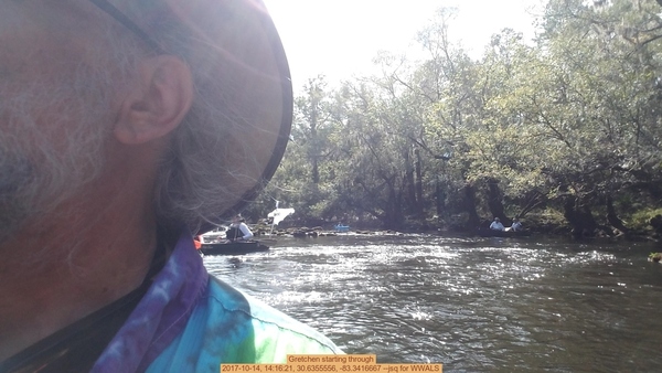 Gretchen starting through, 2017-10-14, 14:16:21, 30.6355556, -83.3416667 --jsq for WWALS