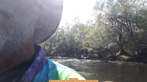 After canoe, 2017-10-14, 14:16:26, 30.6355556, -83.3413889 --jsq for WWALS