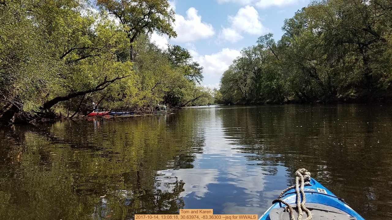 Tom and Karen, 2017-10-14, 13:08:18, 30.63974, -83.36303 --jsq for WWALS