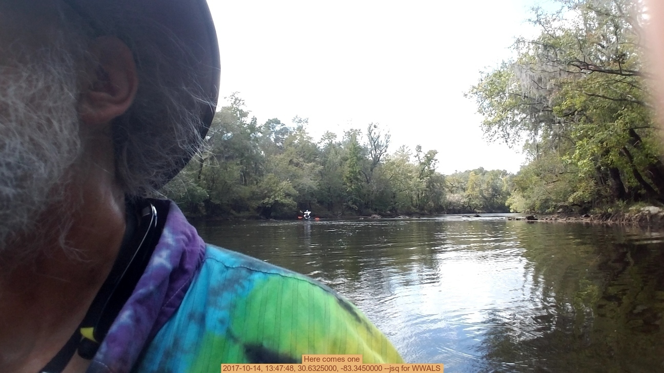 Here comes one, 2017-10-14, 13:47:48, 30.6325000, -83.3450000 --jsq for WWALS