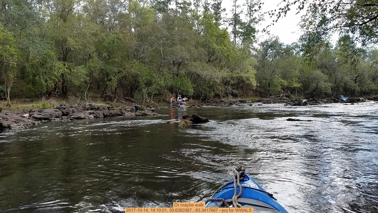 Or maybe walk, 2017-10-14, 14:10:01, 30.6350367, -83.3417667 --jsq for WWALS