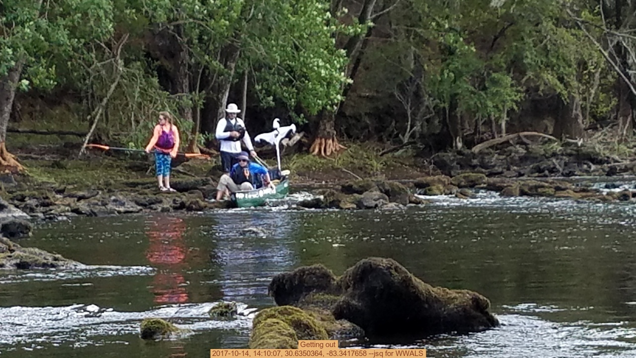 Getting out, 2017-10-14, 14:10:07, 30.6350364, -83.3417658 --jsq for WWALS