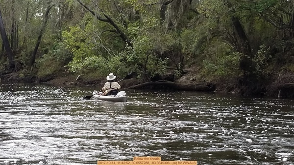 Below the shoals, 2017-10-14, 11:42:52, 30.6557288, -83.3645306 --jsq for WWALS