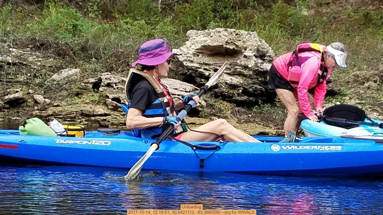 Unloading, 2017-10-14, 12:19:51, 30.6421113, -83.3660590 --jsq for WWALS